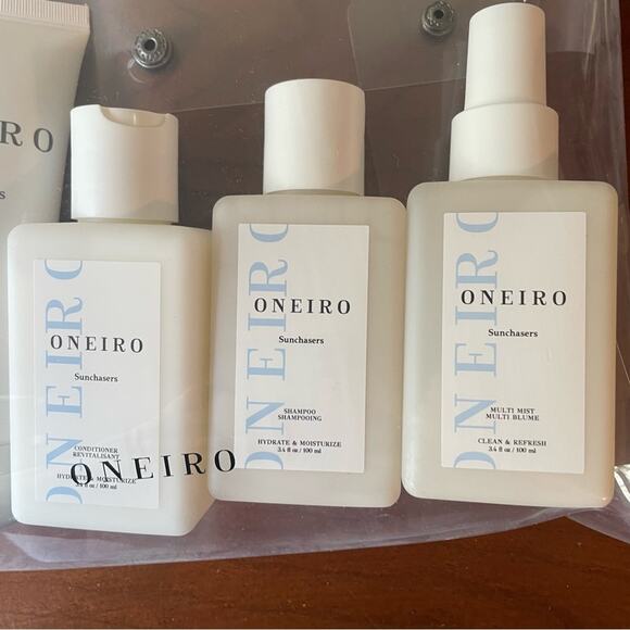 Oneiro Sunchasers Ready, Go Kit! Shampoo Conditioner Body Wash Body Milk Mist - Picture 8 of 9